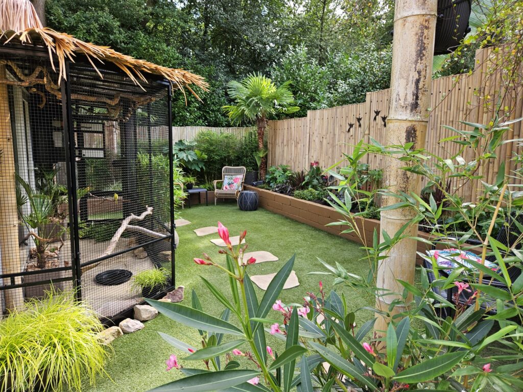 Bamboo fencing roll Giant - 180 x 220 cm - Natural - Eviro Bamboo